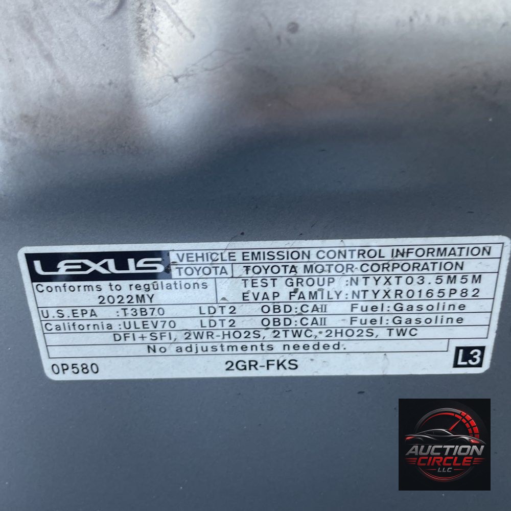 2022 Lexus RX 350 F SPORT Handling