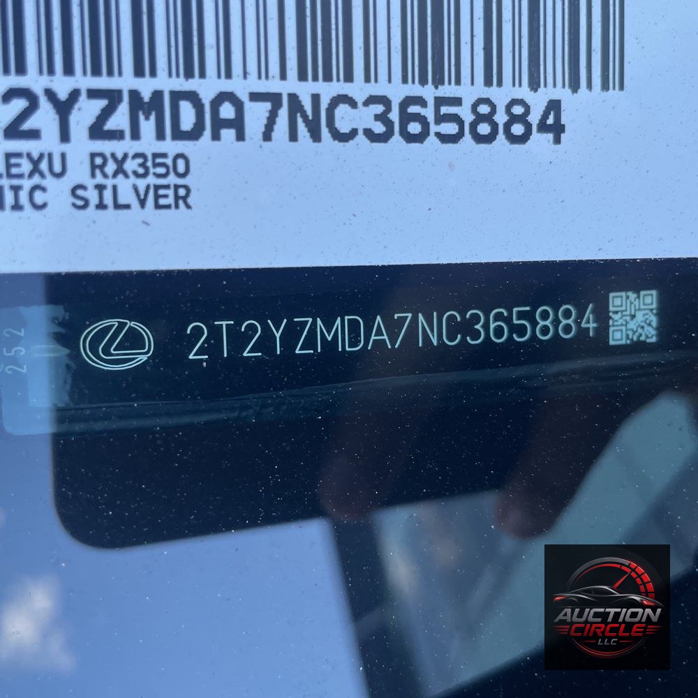 2022 Lexus RX 350 F SPORT Handling