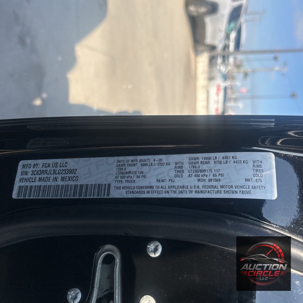 2020 Ram 3500 Laramie