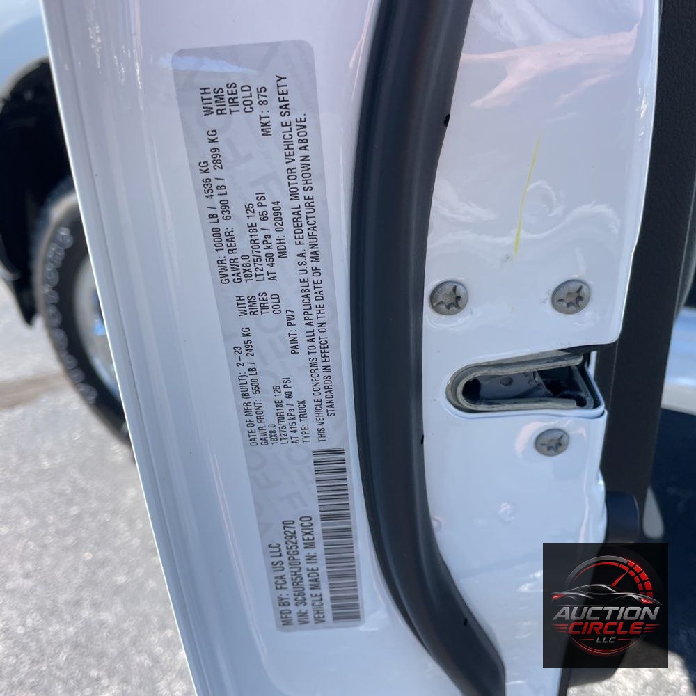2023 Ram 2500 Tradesman