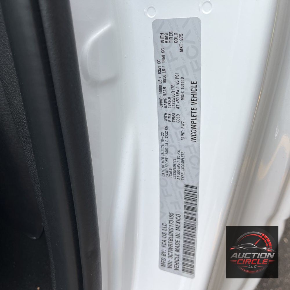 2024 Ram 3500 Cab/Chassis Tradesman