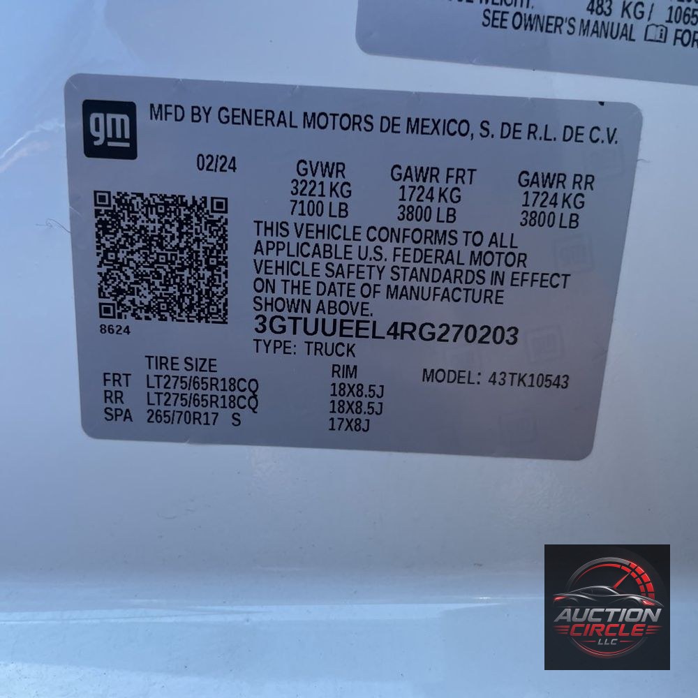 2024 GMC Sierra 1500 AT4