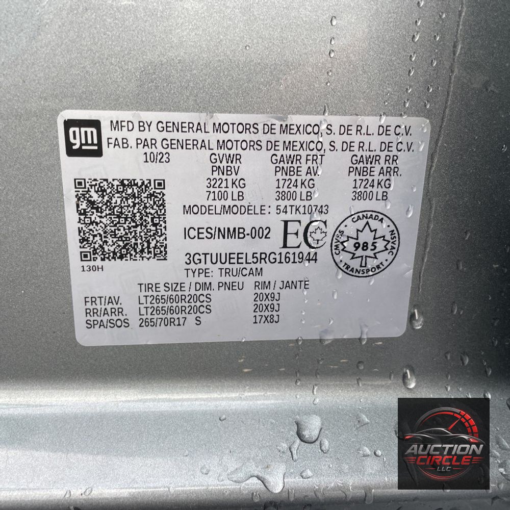 2024 GMC Sierra 1500 AT4