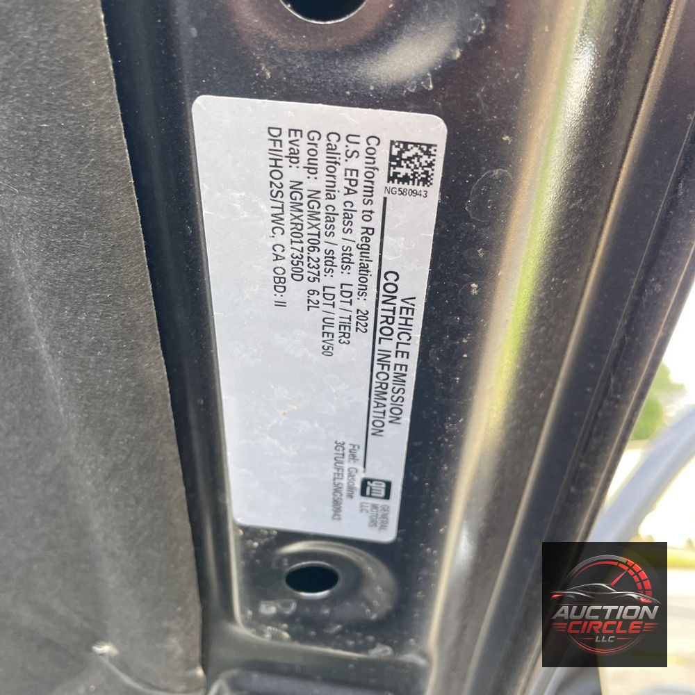 2022 GMC Sierra 1500 AT4X