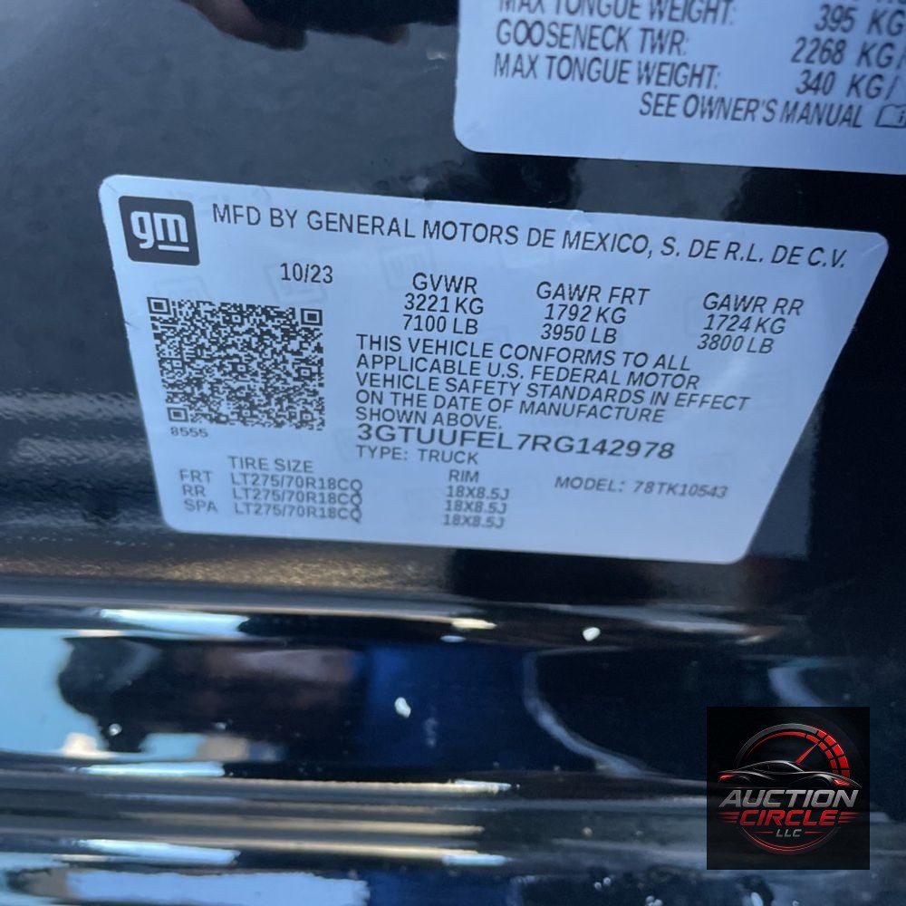 2024 GMC Sierra 1500 AT4X