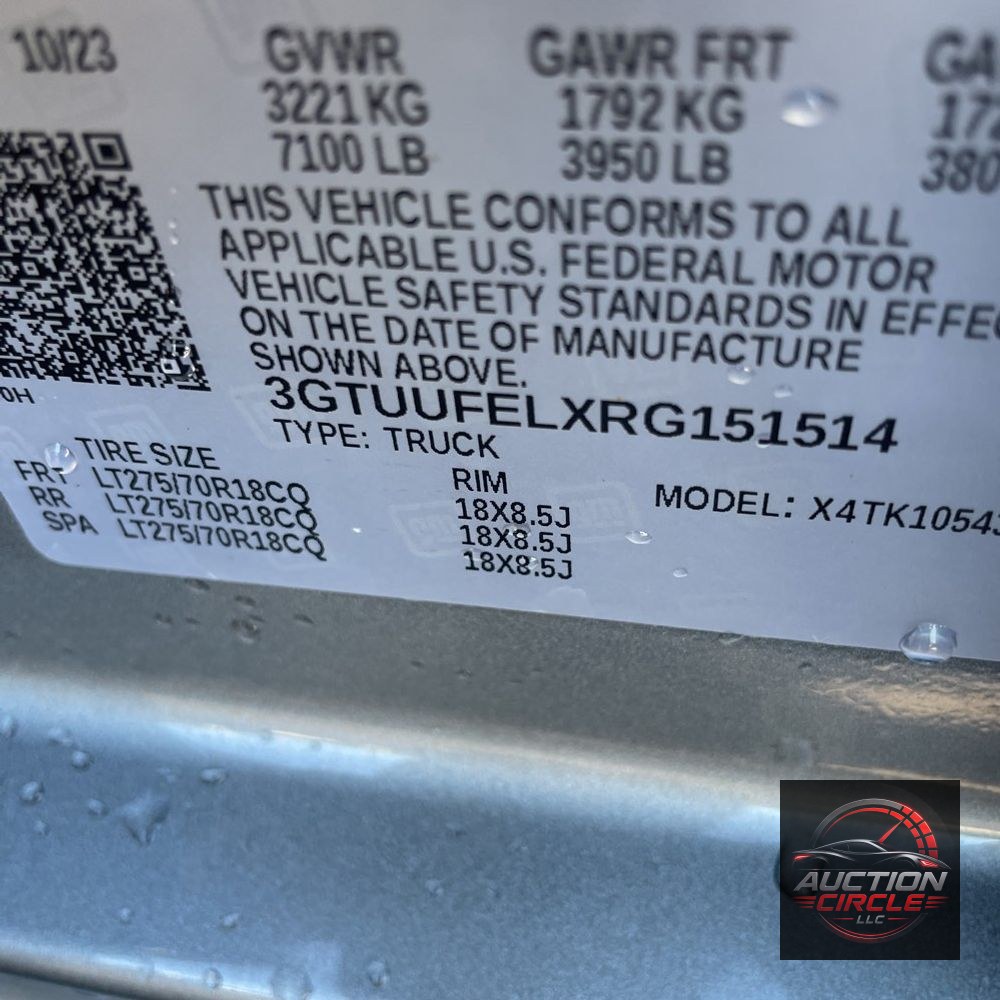 2024 GMC Sierra 1500 AT4X