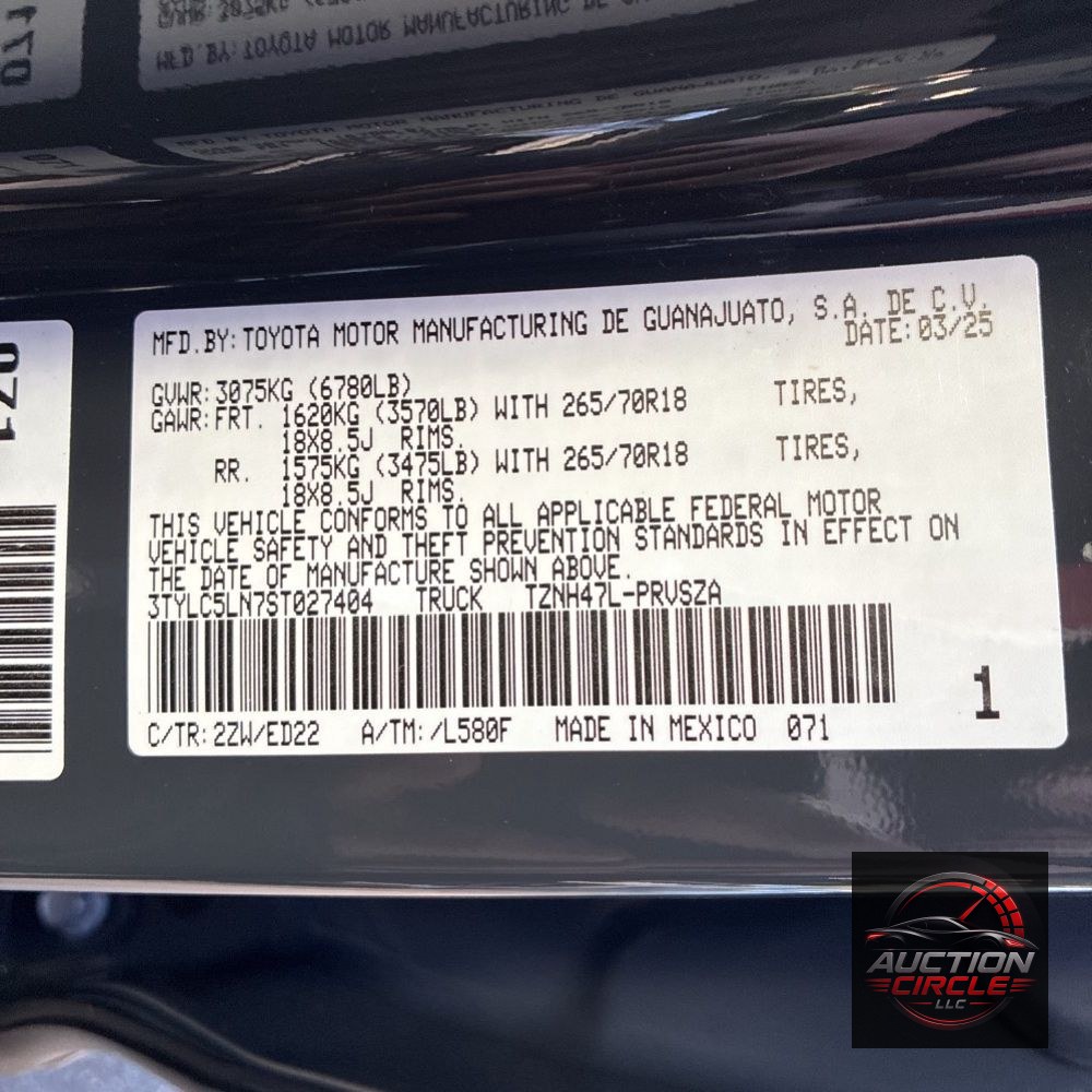 2025 Toyota Tacoma TRD Pro HV