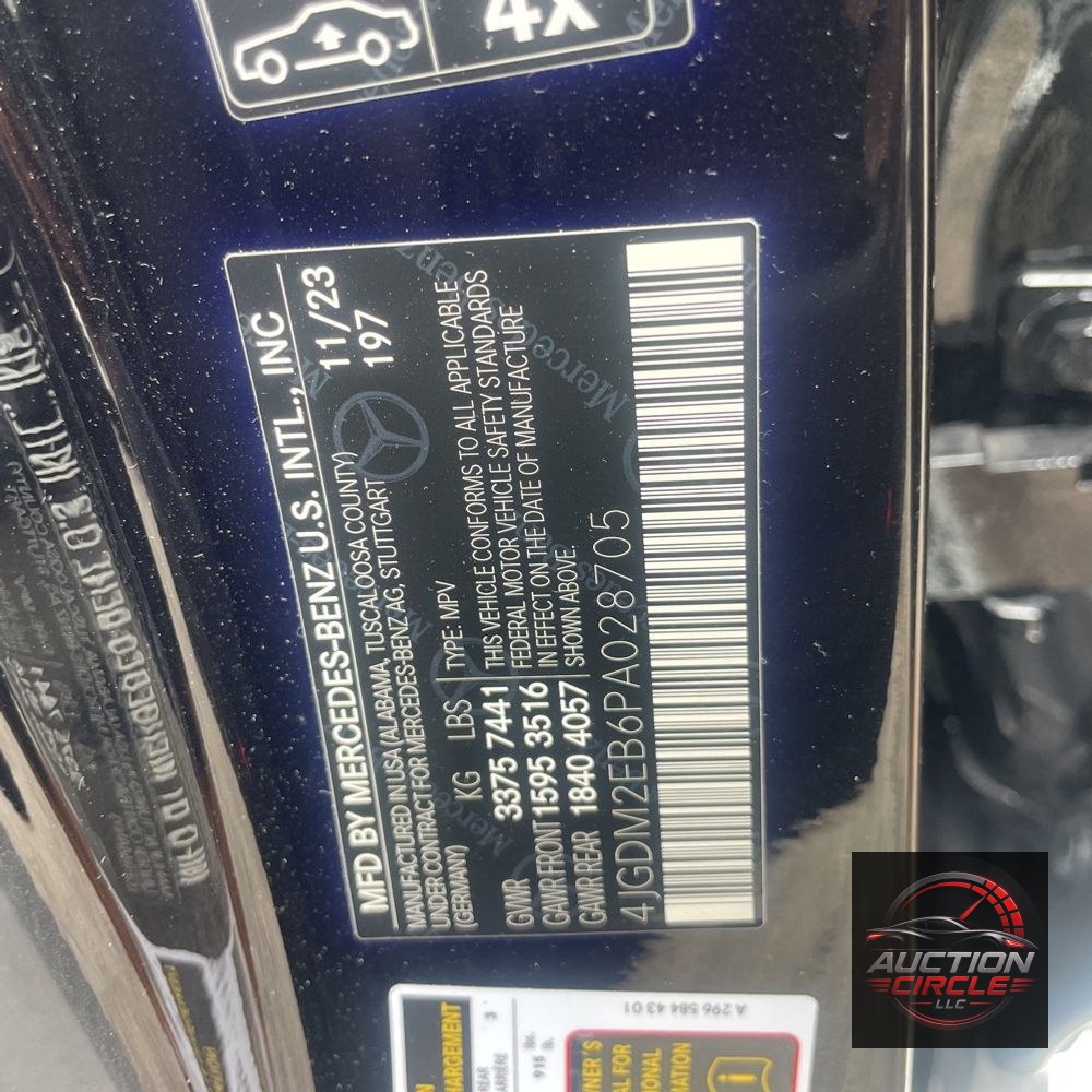 2023 Mercedes-Benz EQS EQS 450 4MATIC