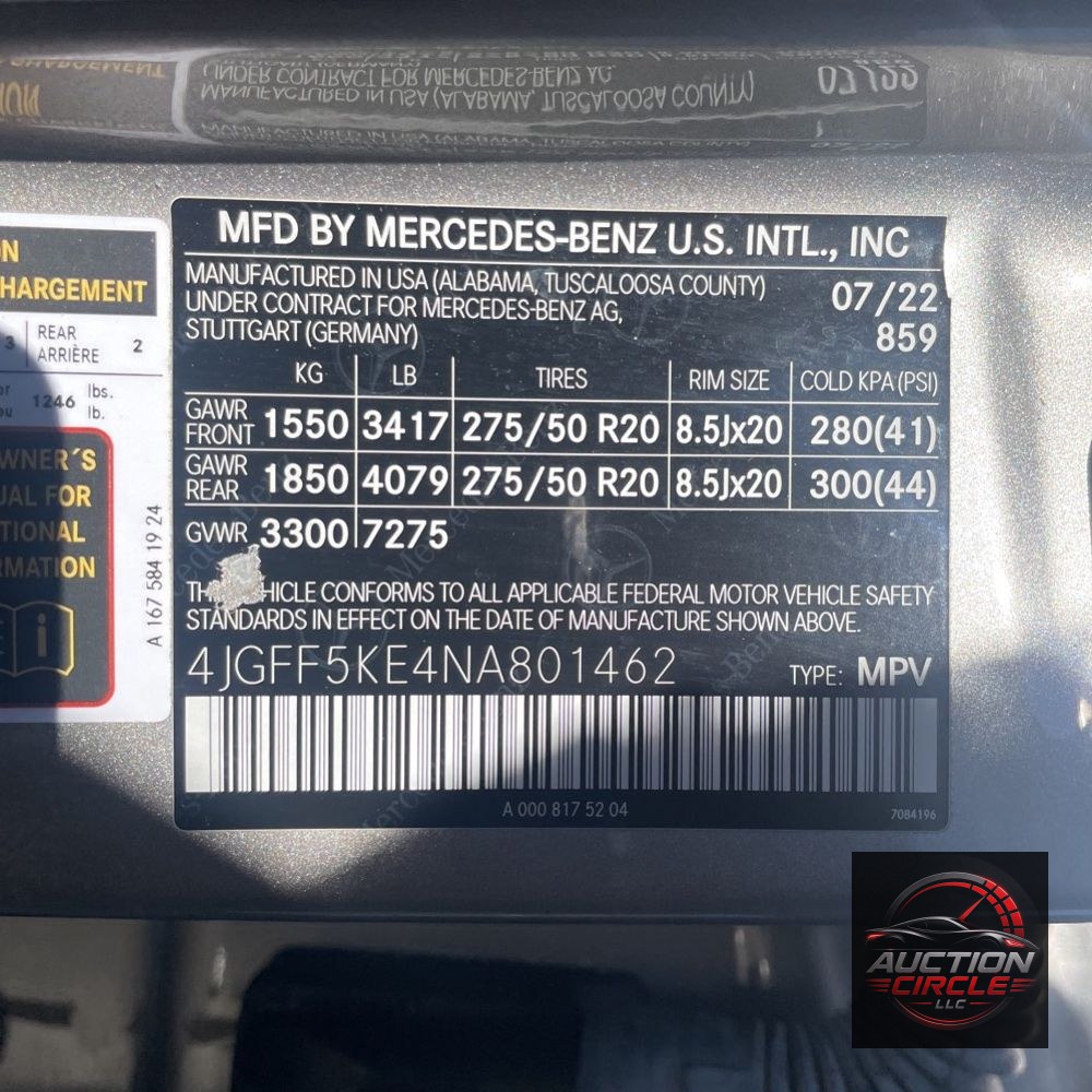 2022 Mercedes-Benz GLS GLS 450