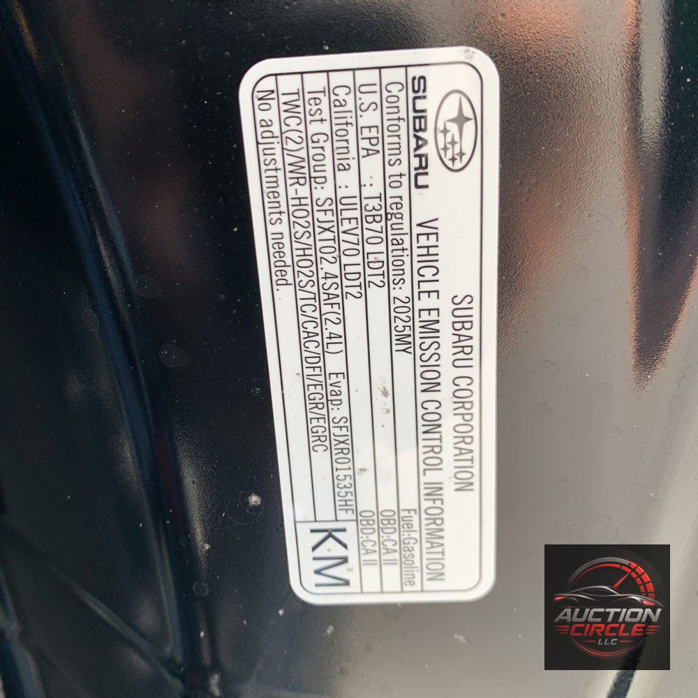 2025 Subaru Ascent Bronze Edition