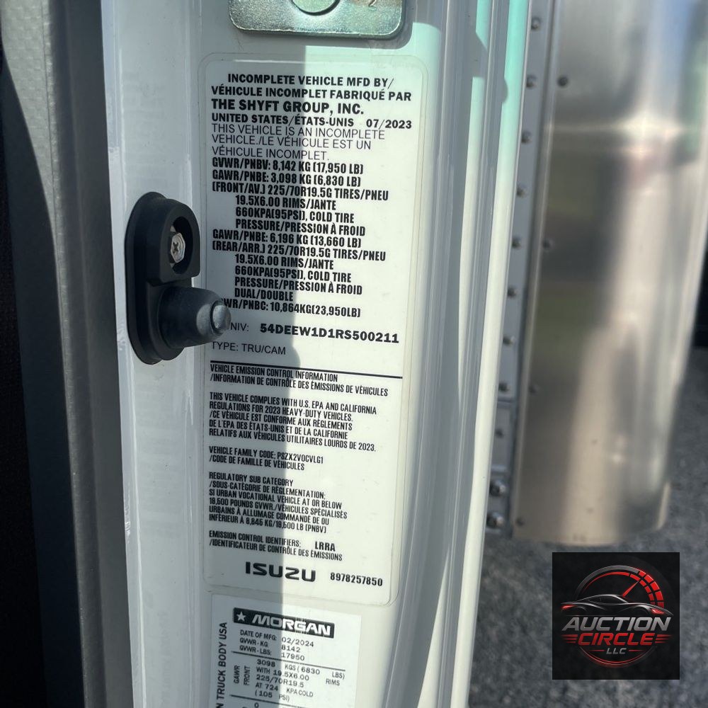 2024 Isuzu 5500 HG V8 Gas