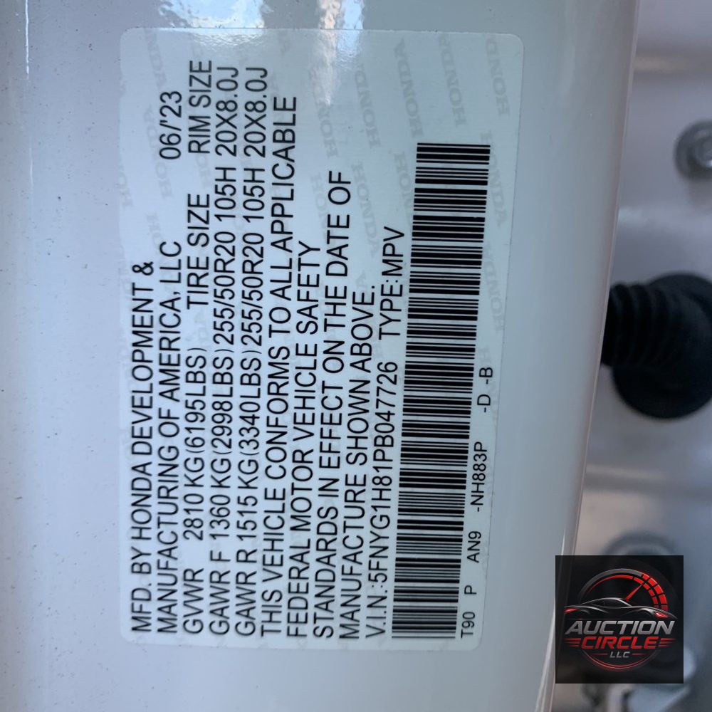2023 Honda Pilot Elite 4D SUV AWD