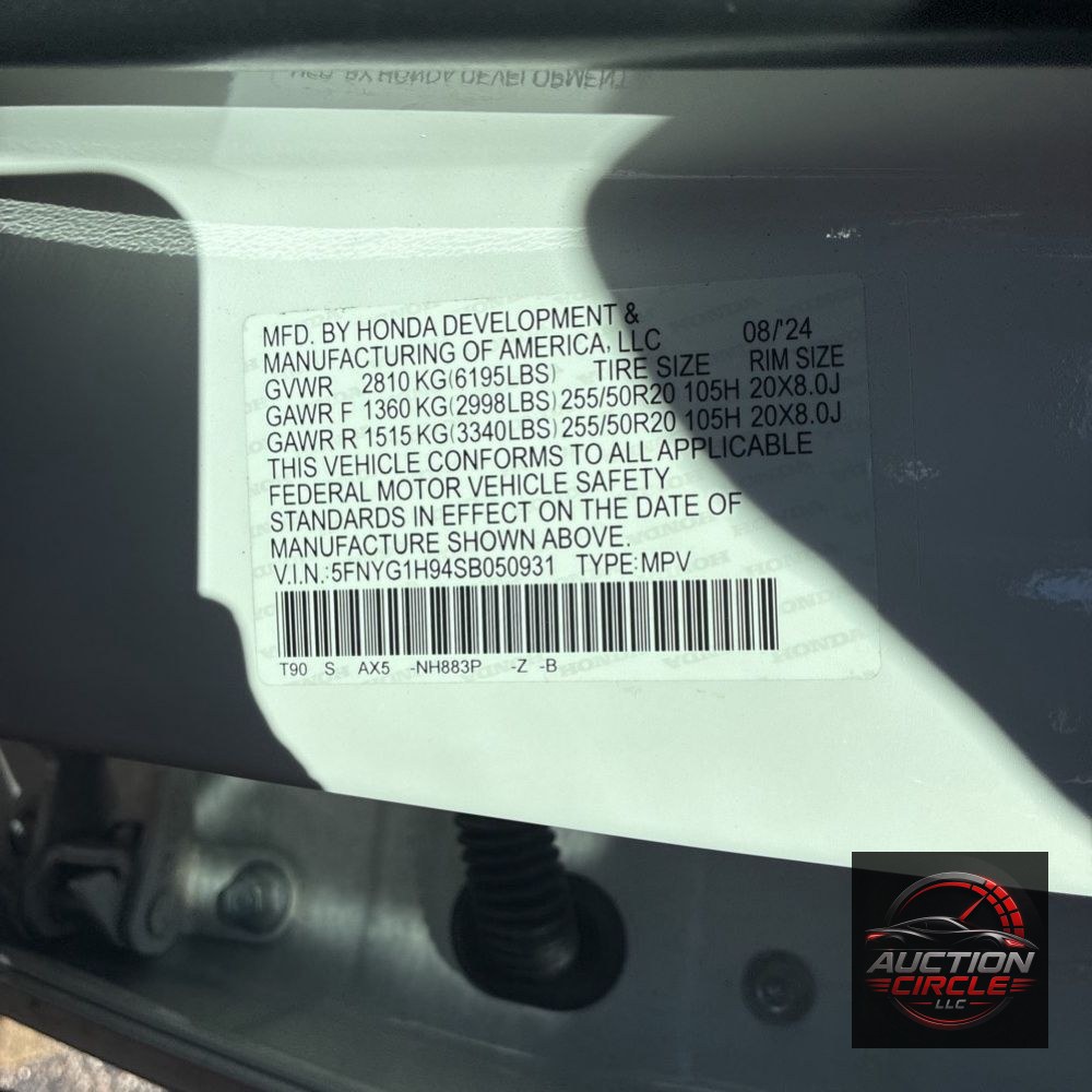 2025 Honda Pilot Black Edition