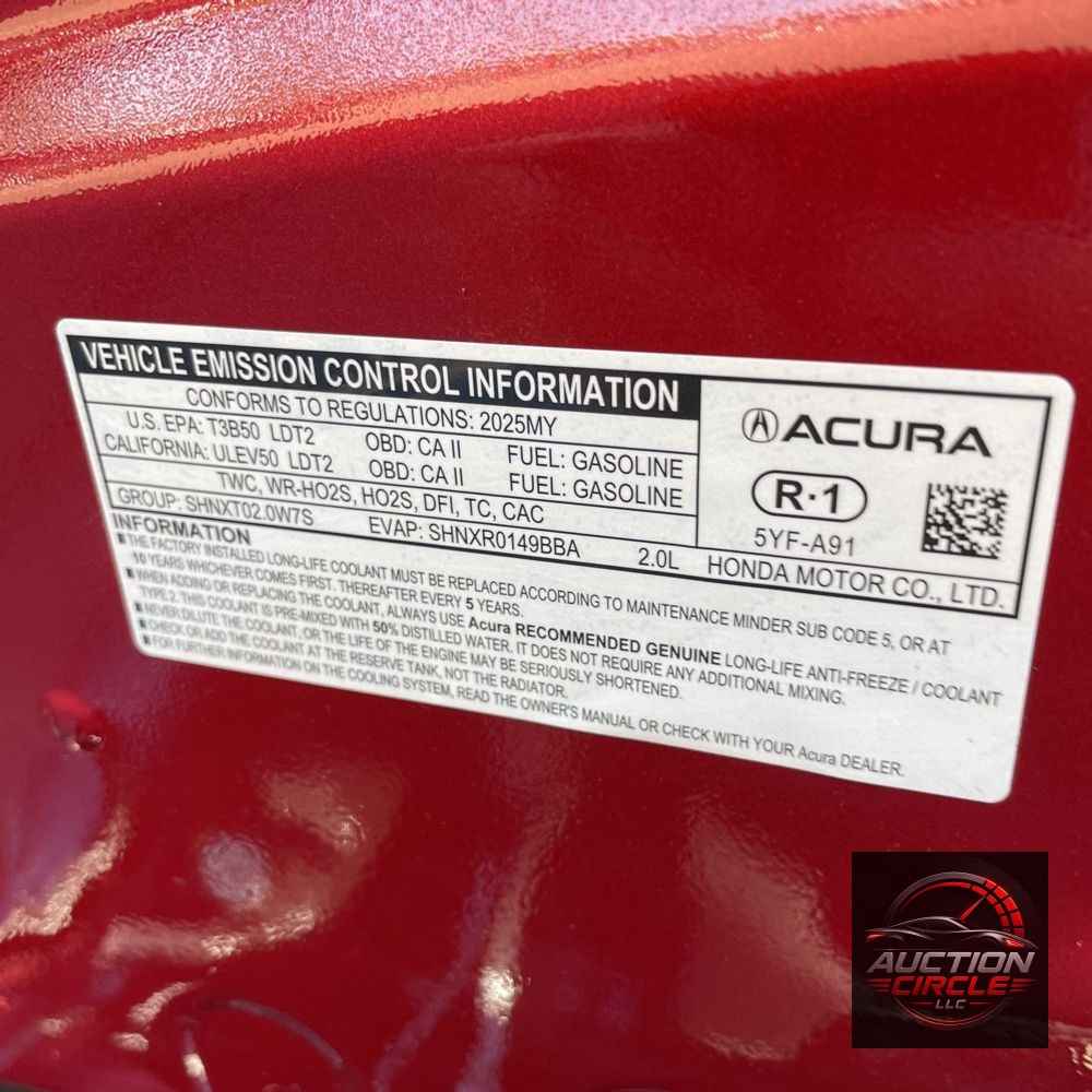 2025 Acura RDX SH-AWD w/Advance w/A-SPEC