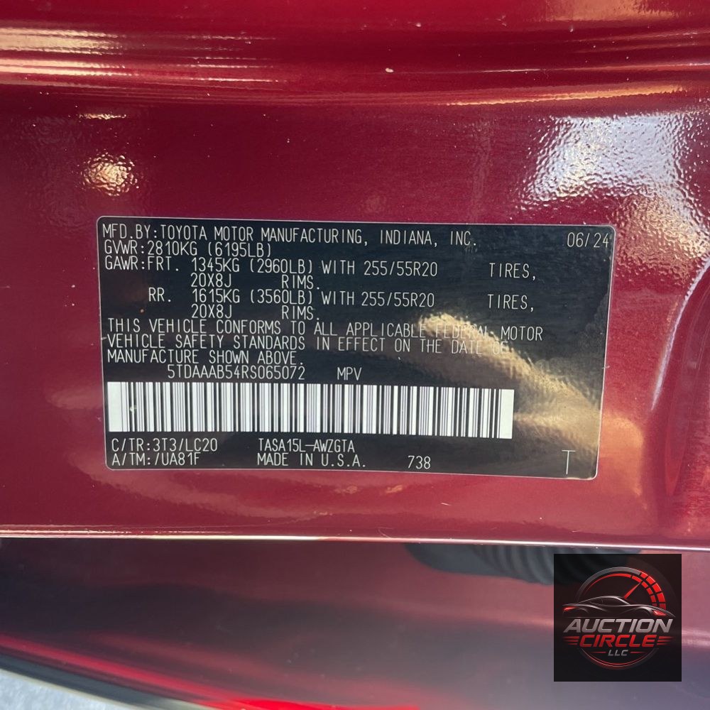 2024 Toyota Grand Highlander Limited