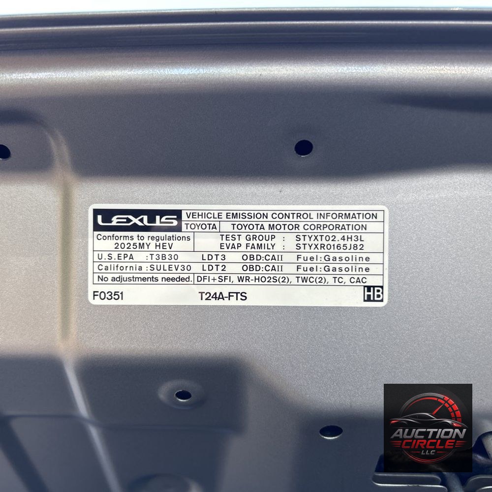 2025 Lexus TX 500h F SPORT Performance Premium