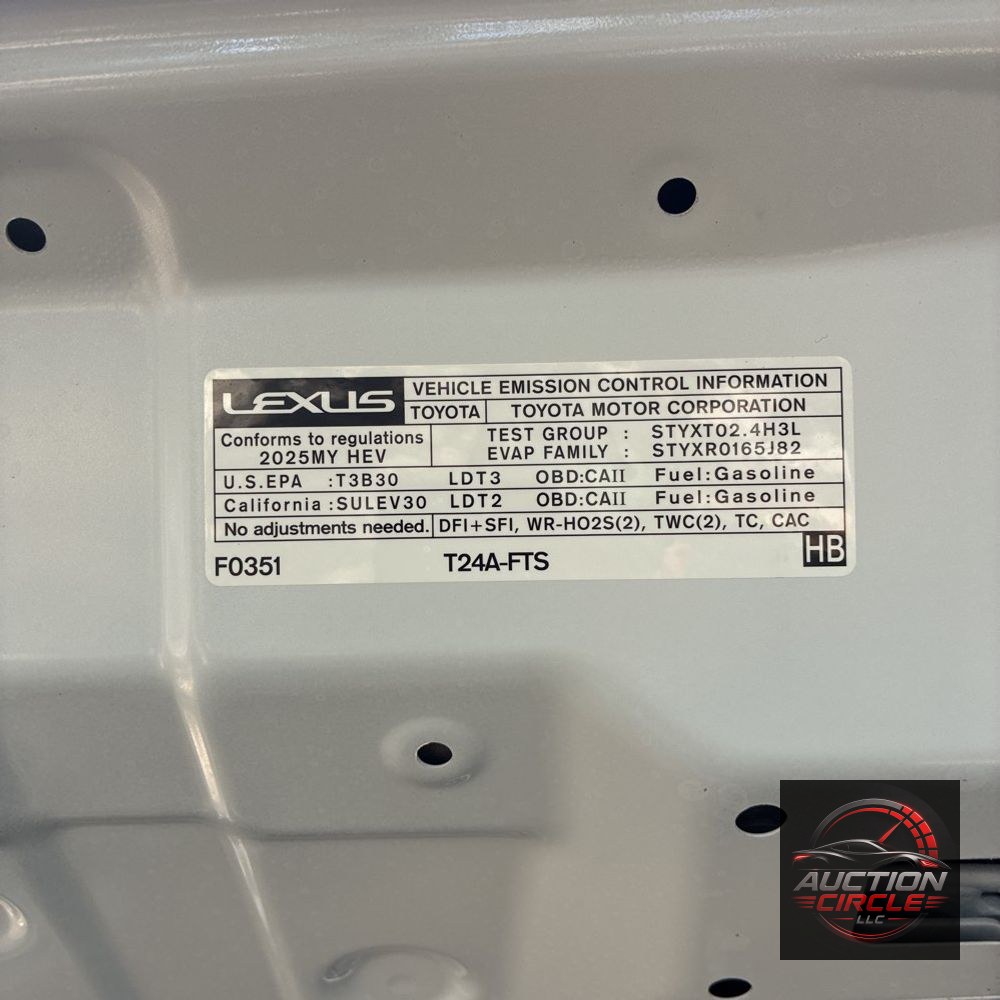 2025 Lexus TX 500h F SPORT Performance Premium
