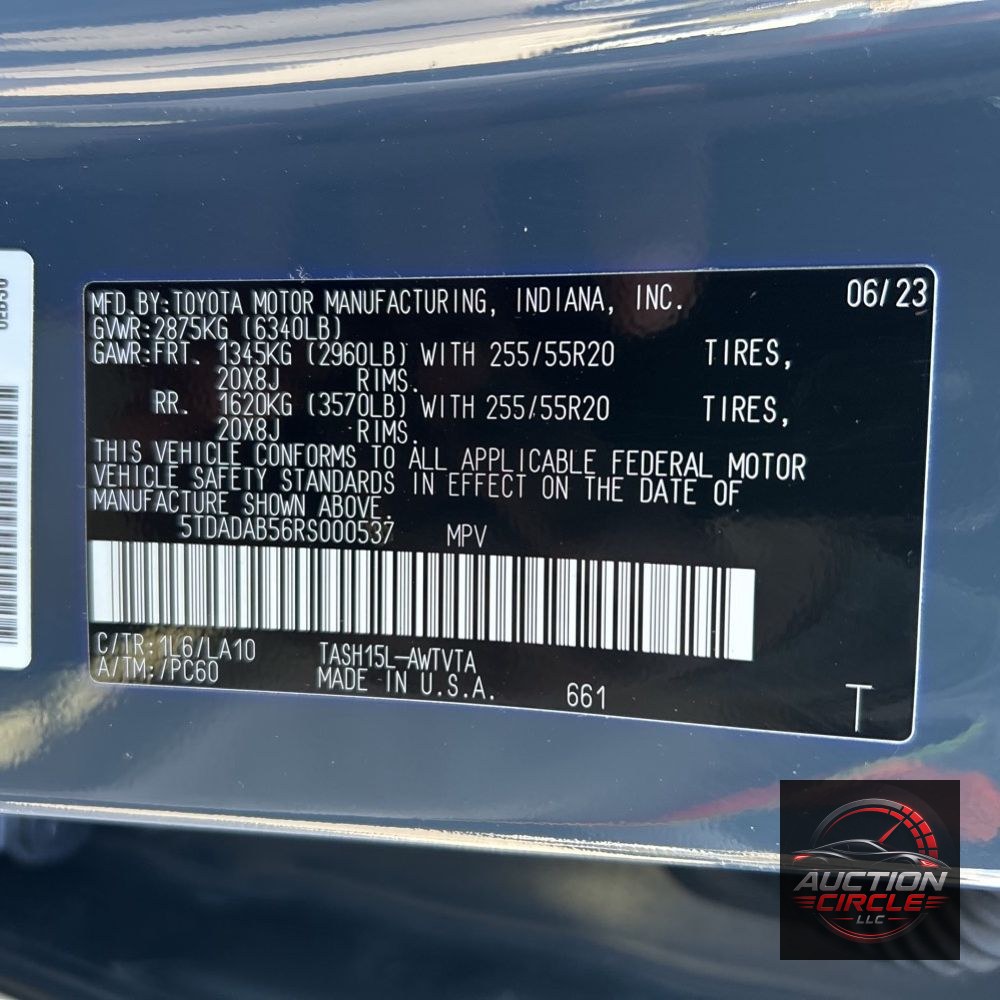 2024 Toyota Grand Highlander Hybrid MAX Limited
