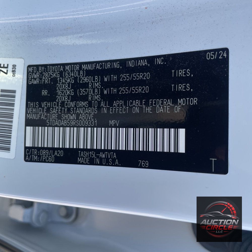 2024 Toyota Grand Highlander Hybrid MAX Limited