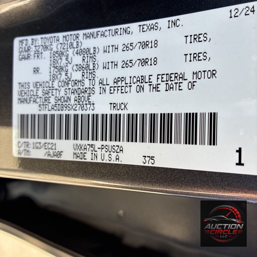 2025 Toyota Tundra SR5