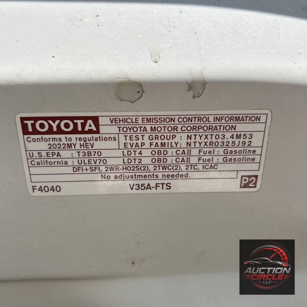 2022 Toyota Tundra 1794 Edition HV