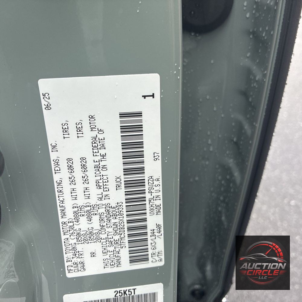 2025 Toyota Tundra 1794 Edition HV