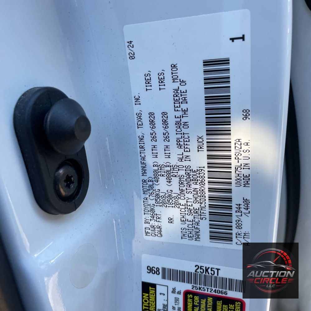 2024 Toyota Tundra 1794 Edition HV