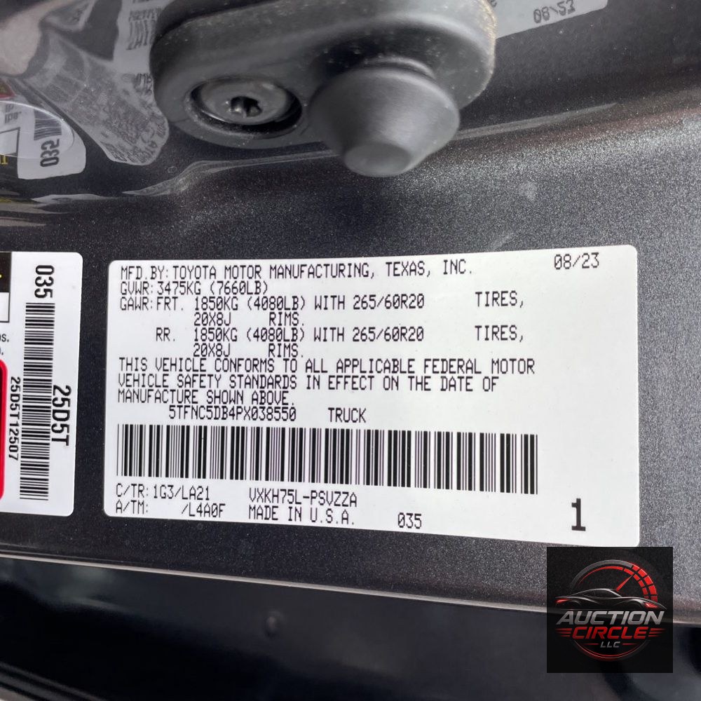 2023 Toyota Tundra Platinum HV