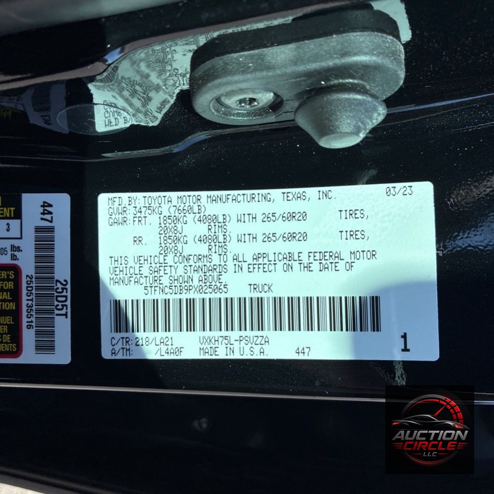 2023 Toyota Tundra Platinum HV
