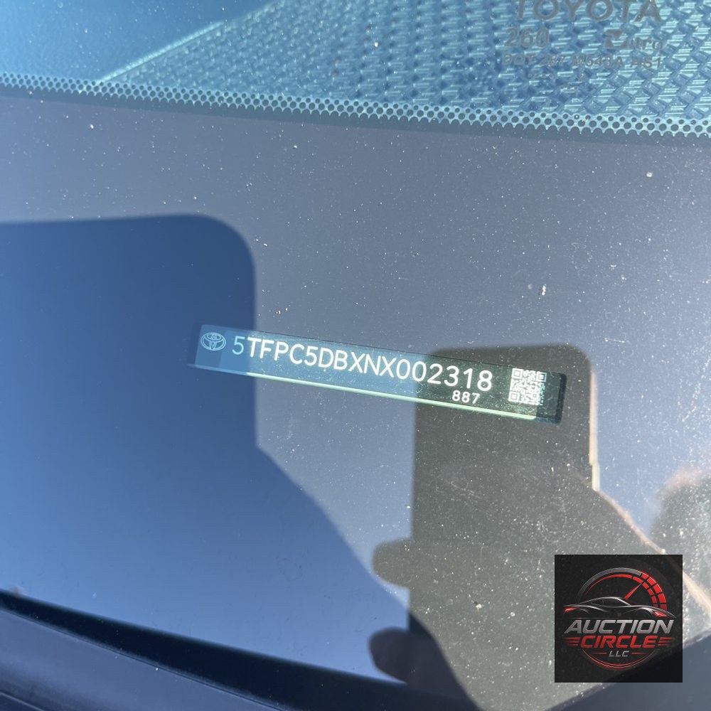 2022 Toyota Tundra TRD Pro HV