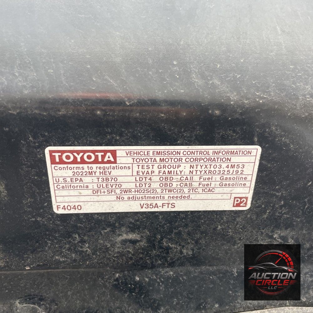 2022 Toyota Tundra Capstone HV