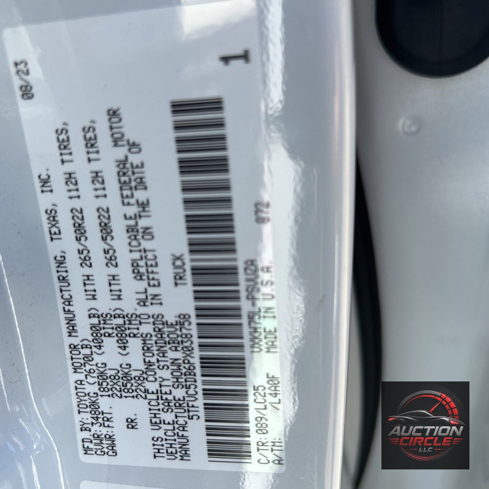 2023 Toyota Tundra Capstone HV