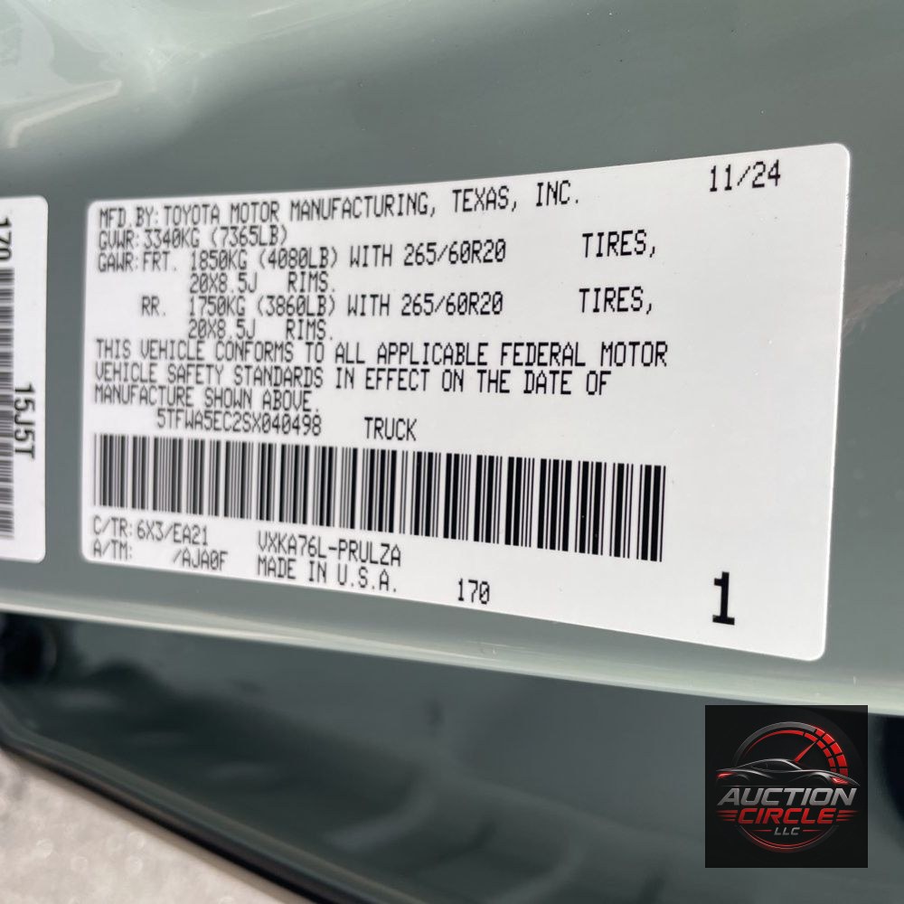 2025 Toyota Tundra Limited
