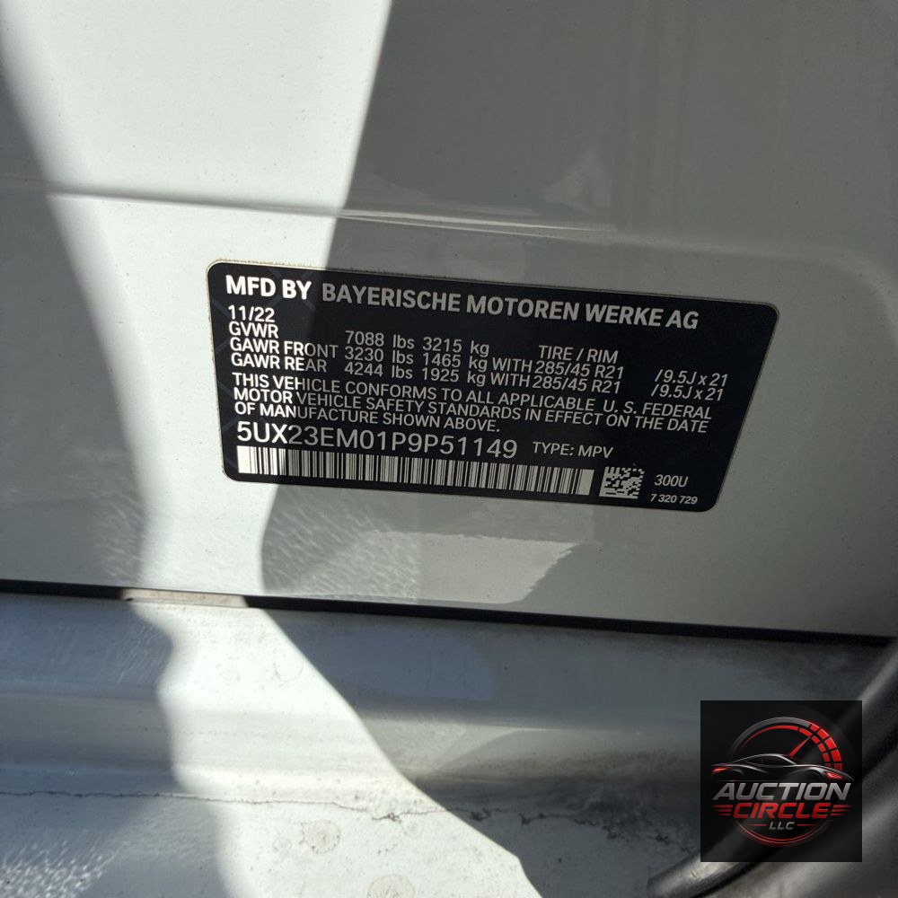 2023 BMW X7 XDrive40i