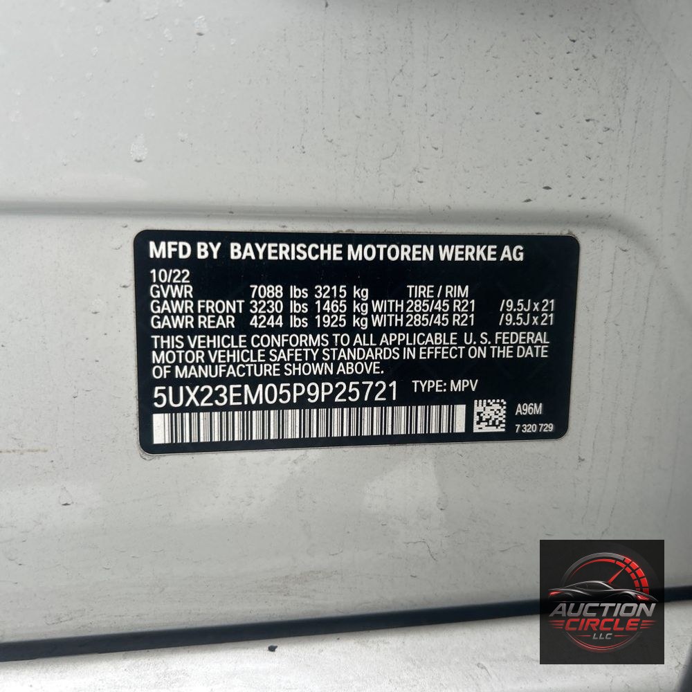2023 BMW X7 XDrive40i