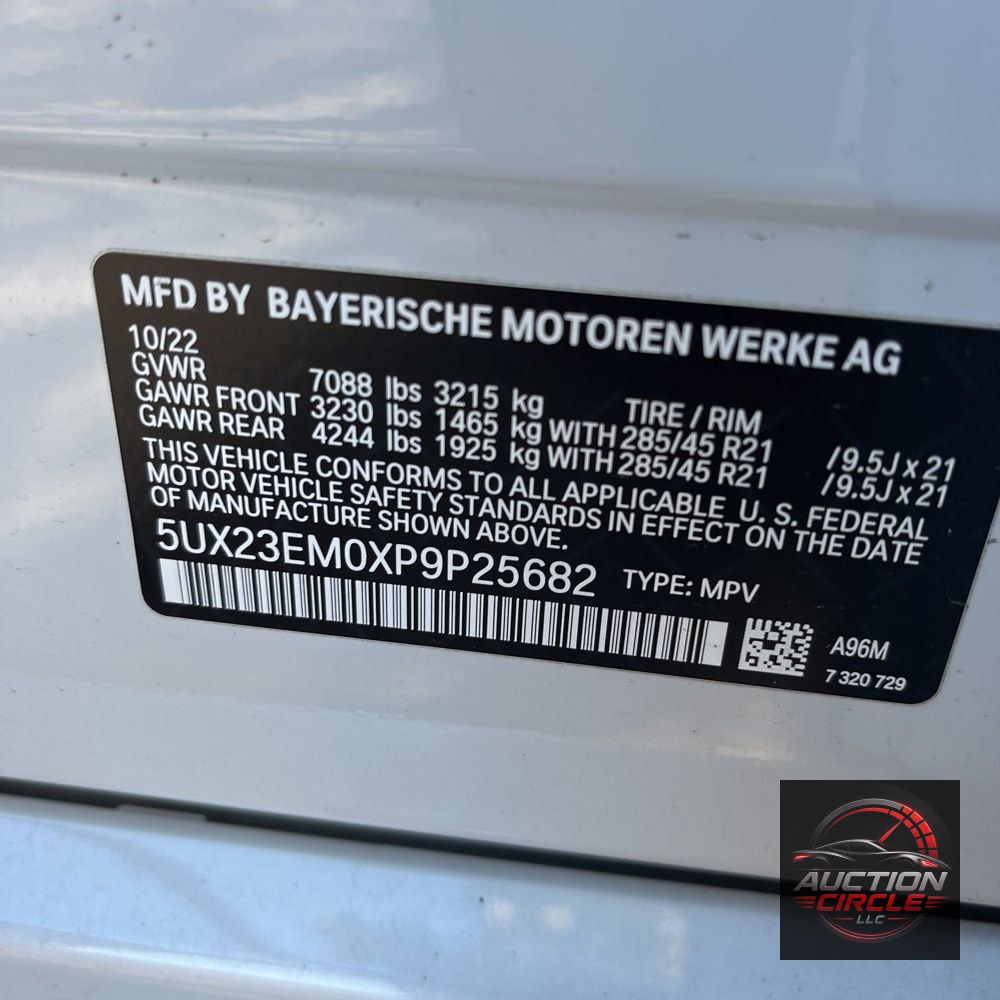 2023 BMW X7 XDrive40i