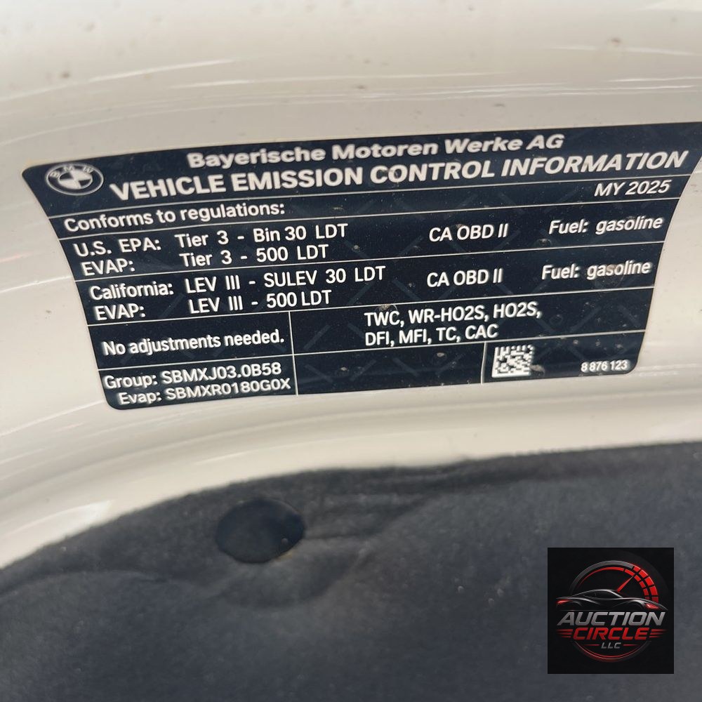 2025 BMW X7 XDrive40i