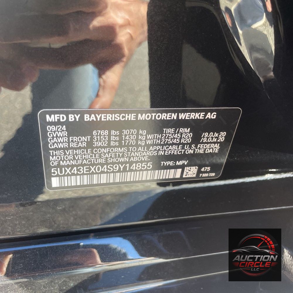 2025 BMW X6 M60i xDrive