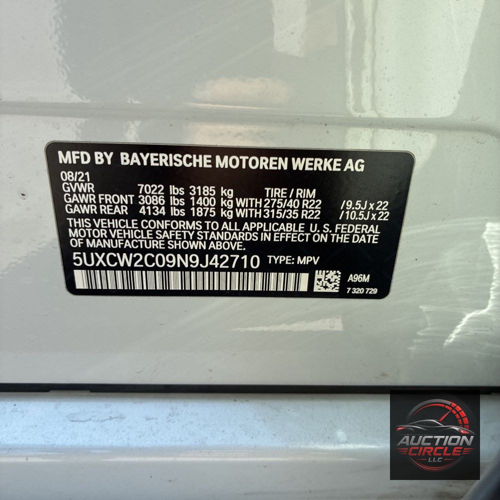 2022 BMW X7 XDrive40i