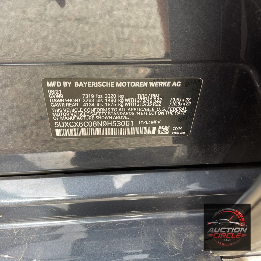2022 BMW X7 M50i