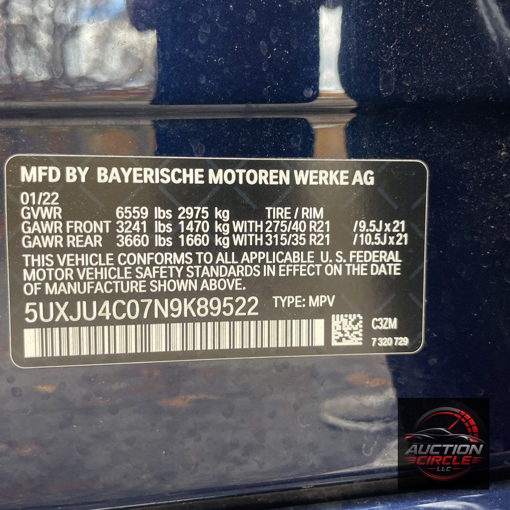 2022 BMW X5 M50i