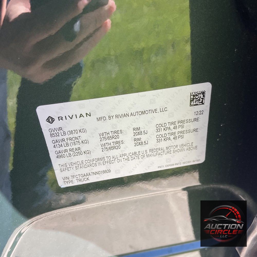 2022 Rivian R1T Adventure