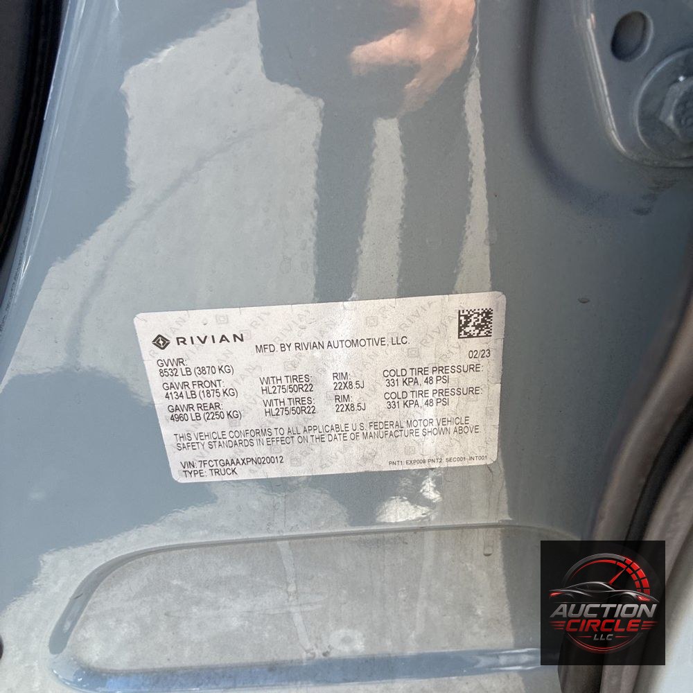 2023 Rivian R1T Adventure Quad-Motor