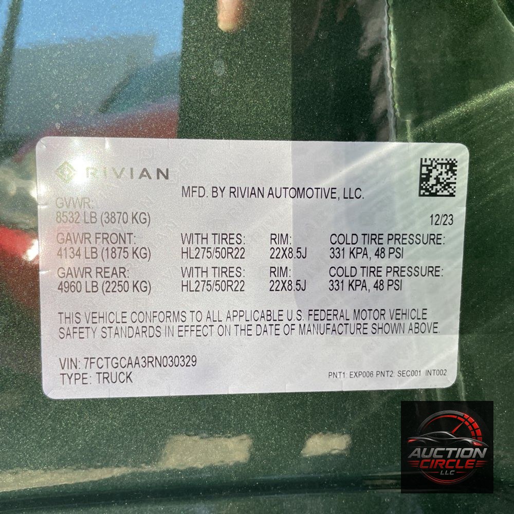 2024 Rivian R1T Adventure Dual-Motor
