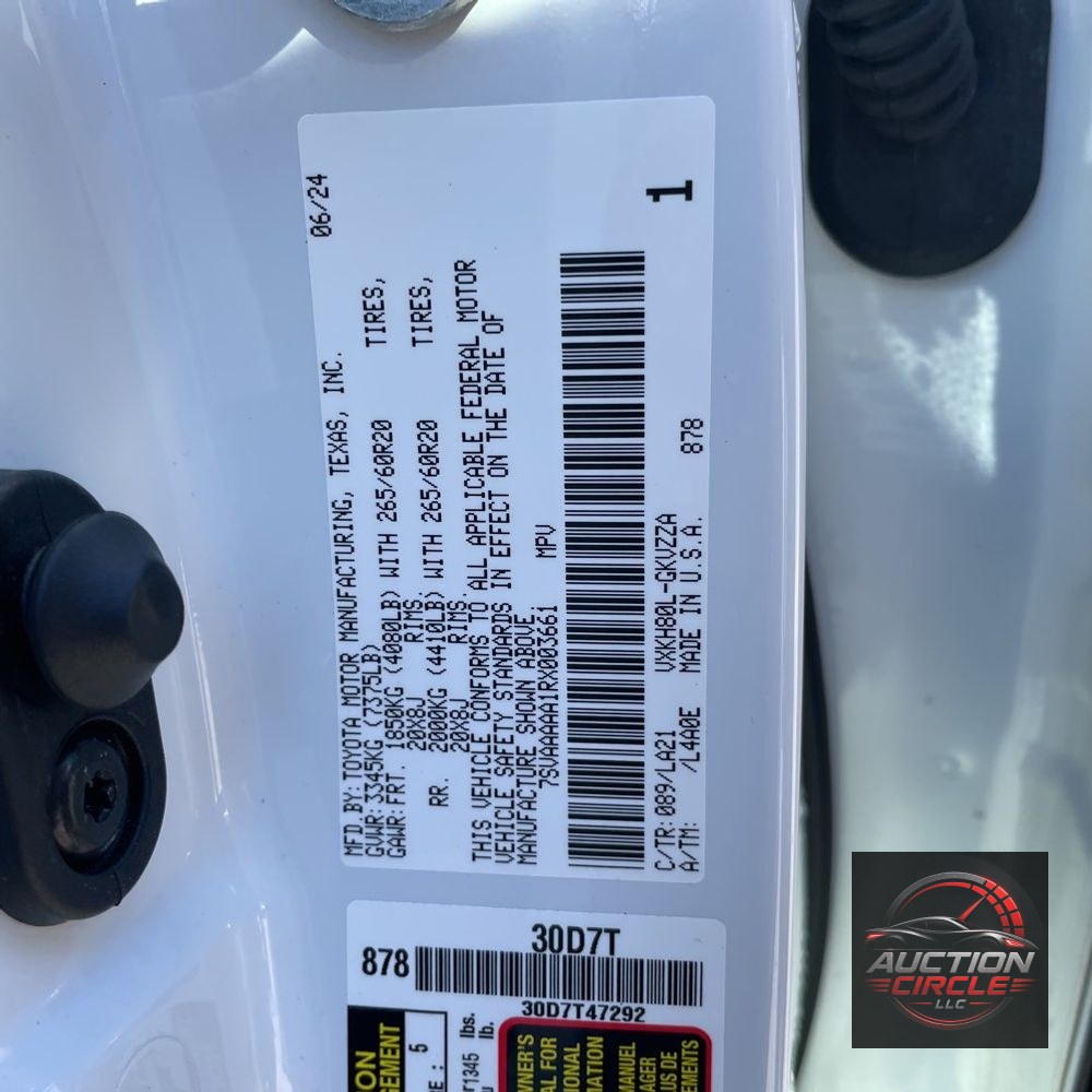 2024 Toyota Sequoia Platinum