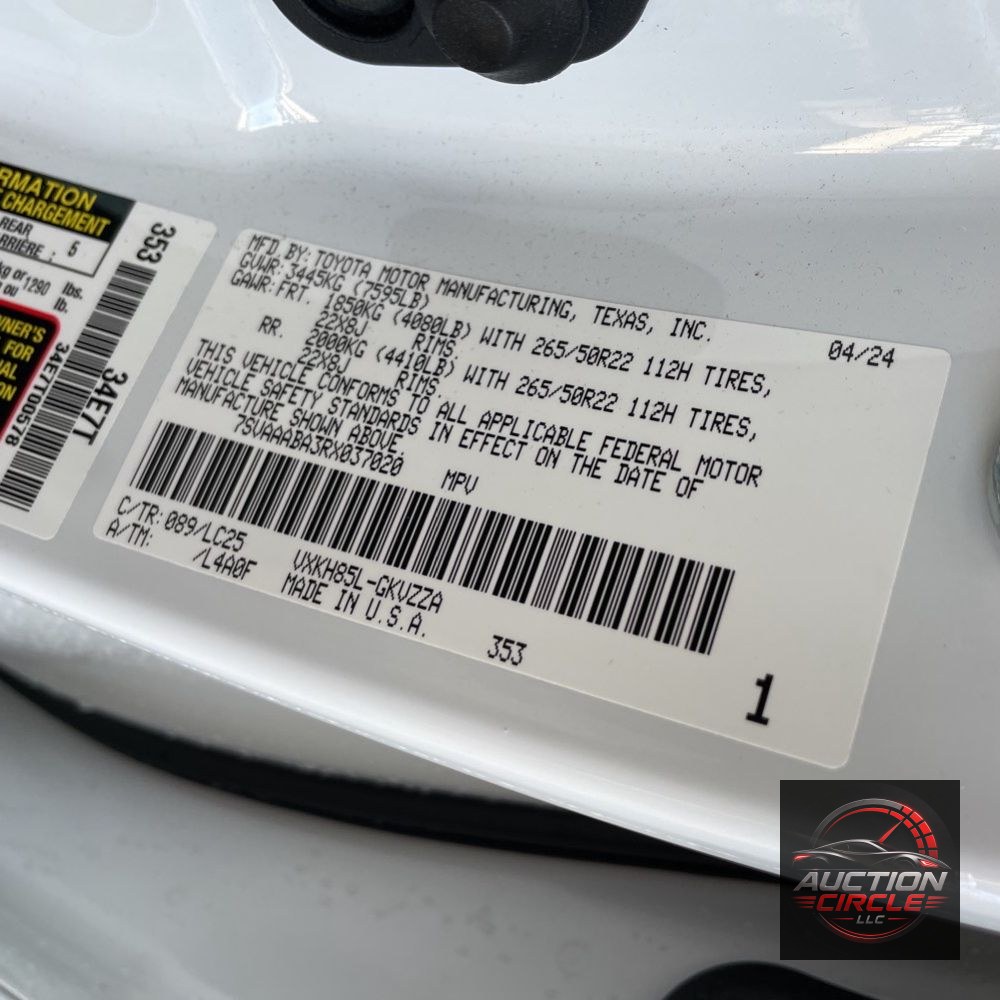 2024 Toyota Sequoia Capstone