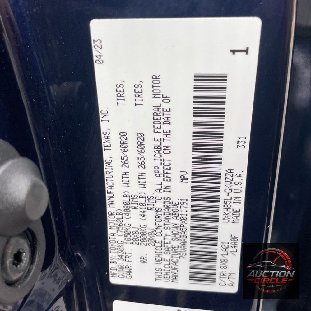 2023 Toyota Sequoia Platinum