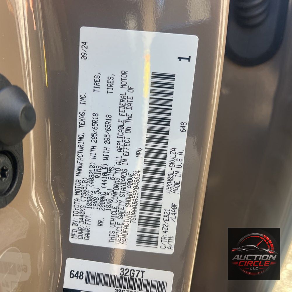 2025 Toyota Sequoia TRD Pro