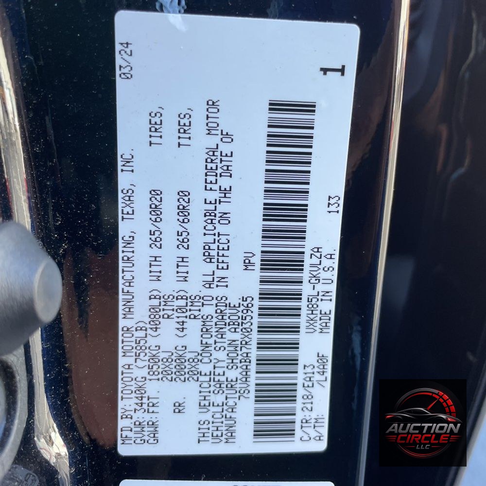 2024 Toyota Sequoia Limited
