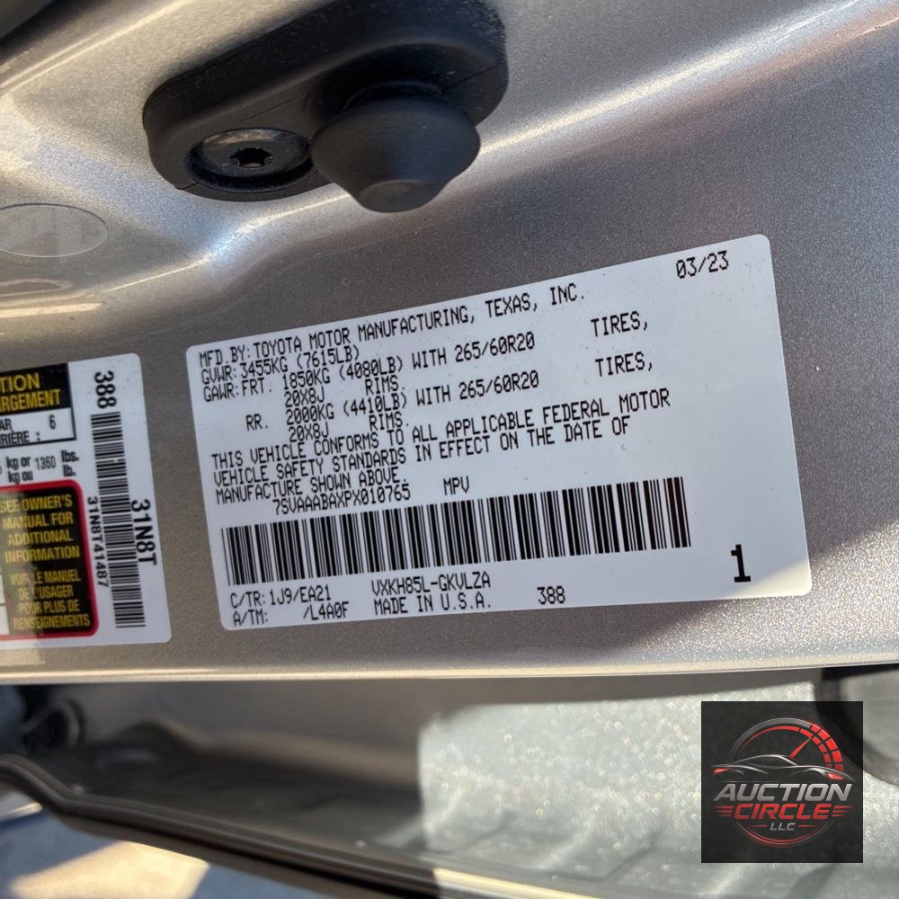 2023 Toyota Sequoia Limited
